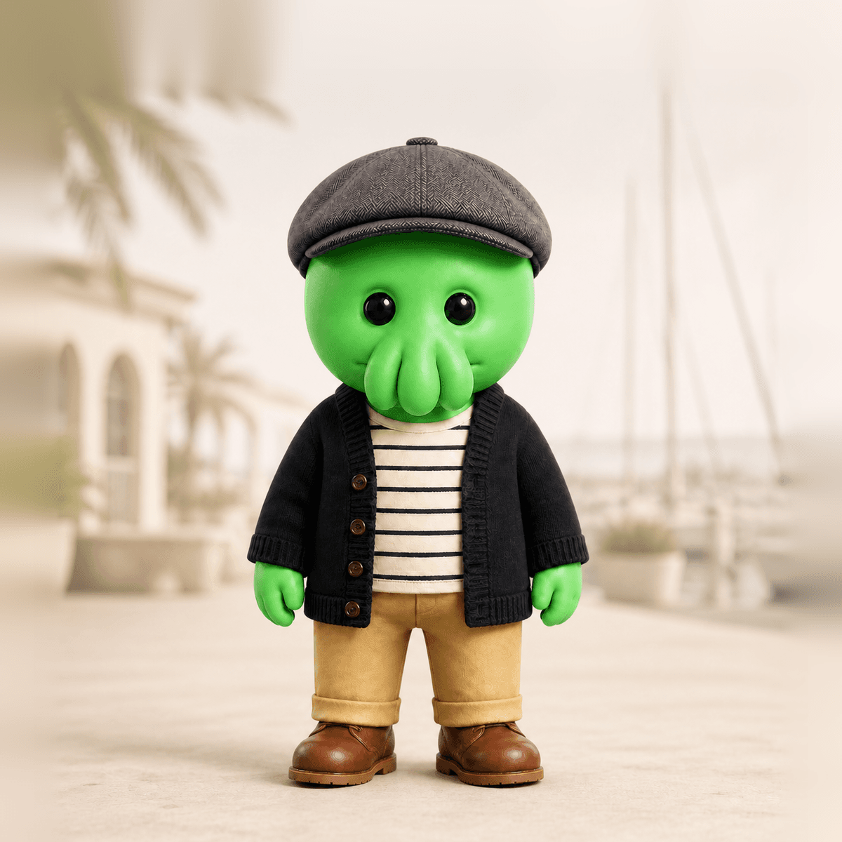 Drifter, a squib dressed as a harbour regular