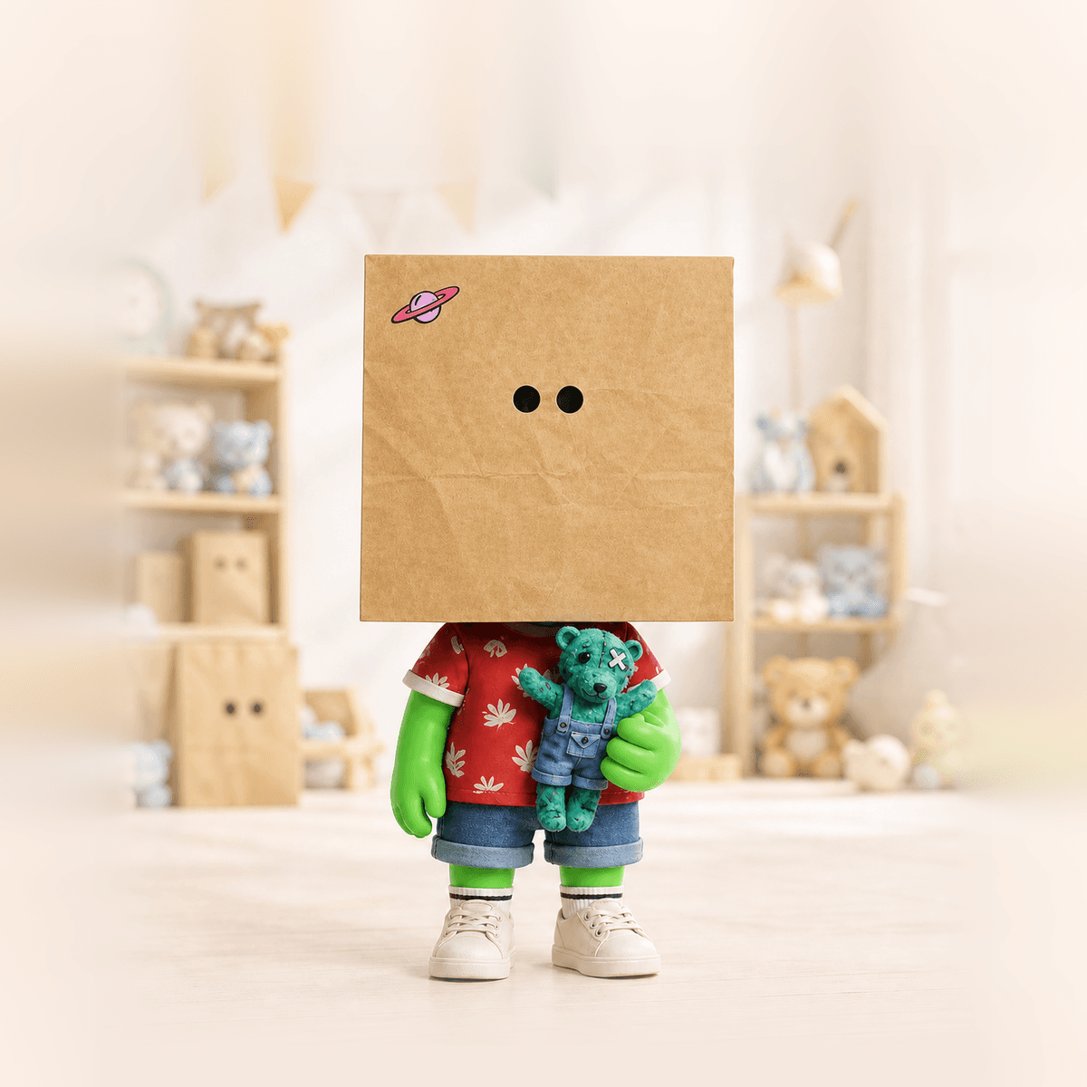Paper Planet, a squib dressed as a incognito