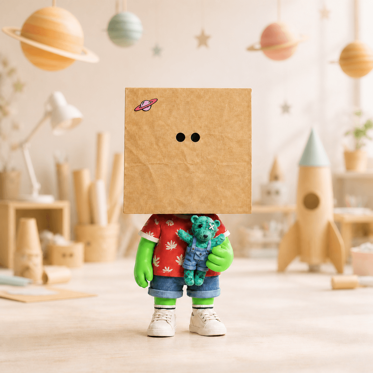 TMA Squib, a squib dressed as a incognito